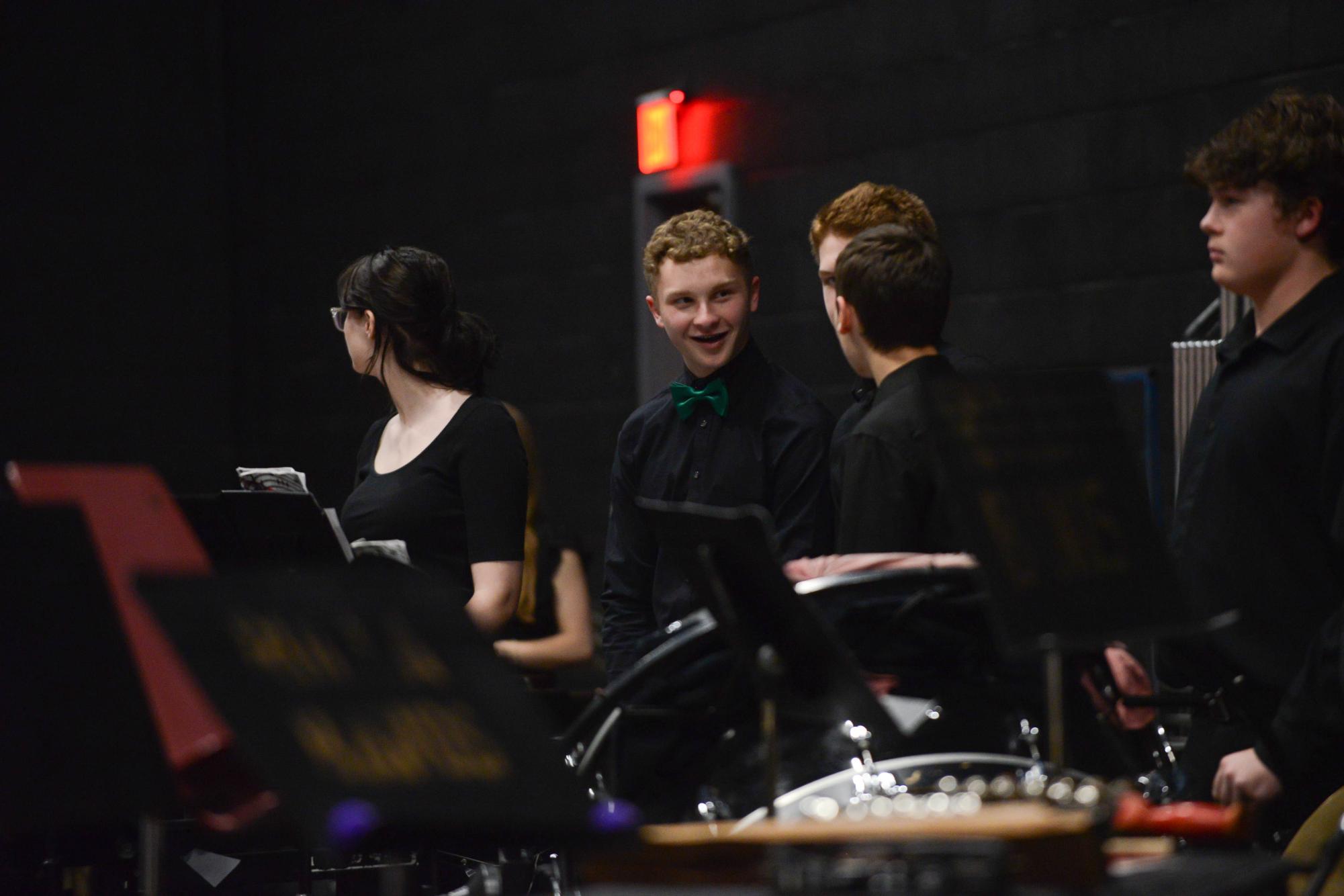 Band concert marks first performance in new theater