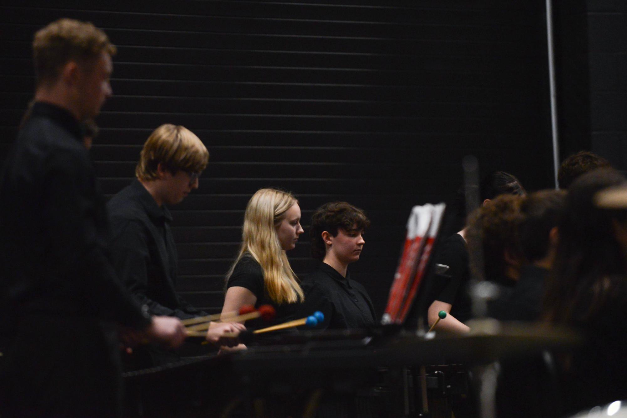 Band concert marks first performance in new theater