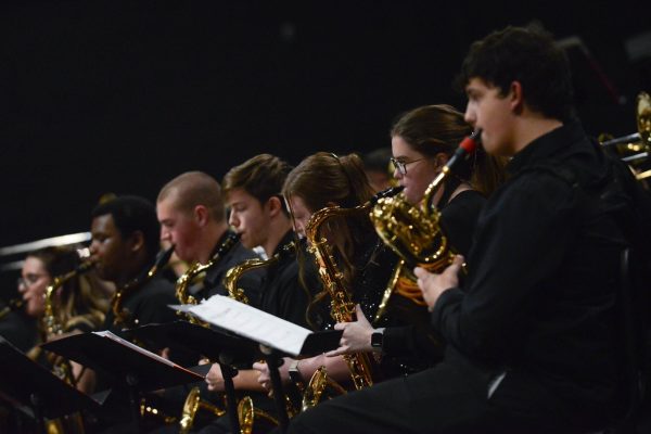 Band concert marks first performance in new theater