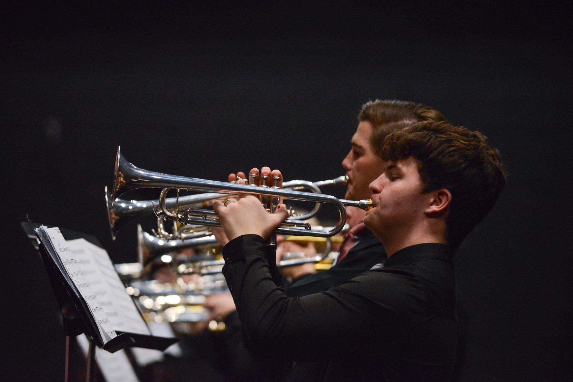 Band concert marks first performance in new theater